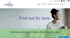 Desktop Screenshot of pregnancycenter.org